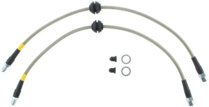 08-13 E9X M3 StopTech SS Front Brake Lines