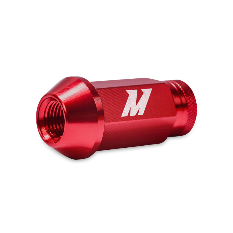 Mishimoto Aluminum Locking Lug Nuts M12x1.5 20pc Set Red-3
