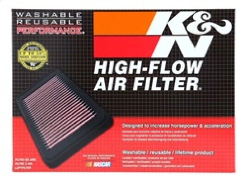 K&N 16-19 BMW 750i L6-4.4L F/I Replacement Drop In Air Filter-7