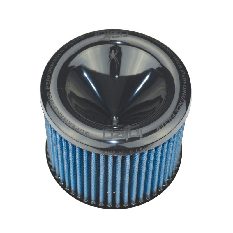 Injen AMSOIL Ea Nanofiber Dry Air Filter - 2.50 Filter 6 Base / 5 Tall / 5 Top-7