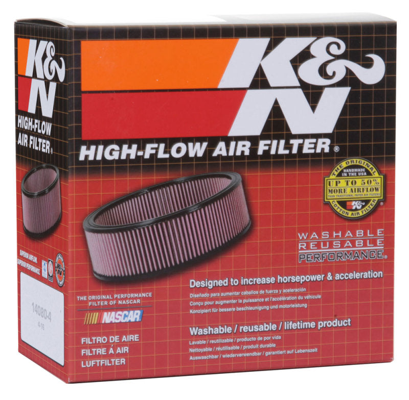 K&N Custom Air Filter Round 5-7/8in OD x 4-7/8in ID x 1.4/5in H-10